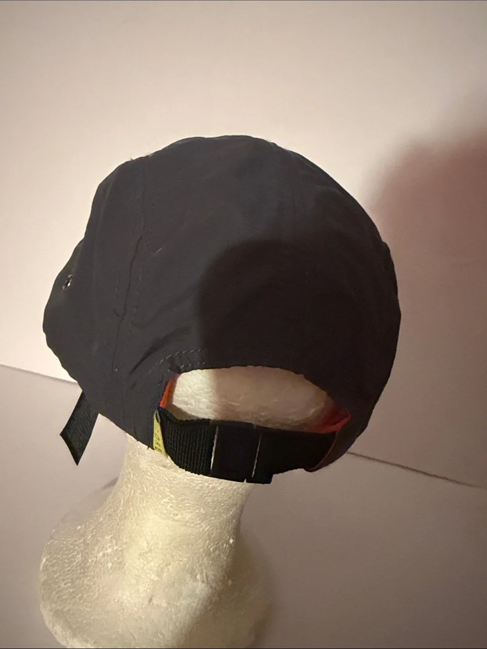 Jack & Jones Constructed Utility Wear 5 Panel Cap Black Adjustable Hat